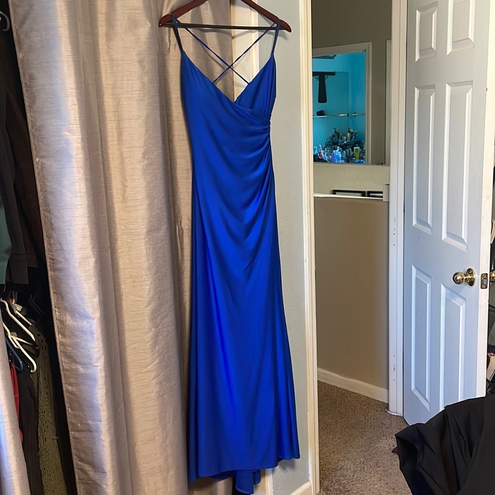 Royal Blue Prom Dress (M)